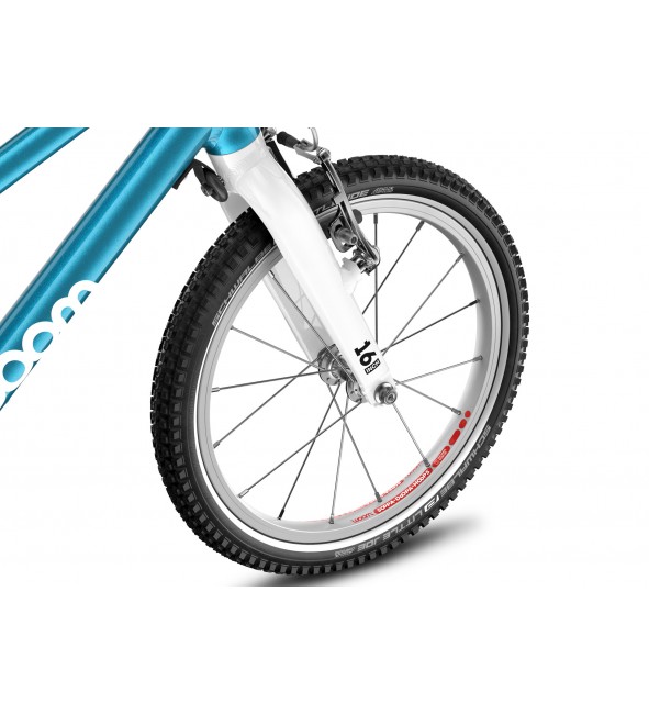 Rower dziecięcy woom 3 GO AUTOMAGIC - Niebieski Metalik - 16 calowy - z przerzutkami
