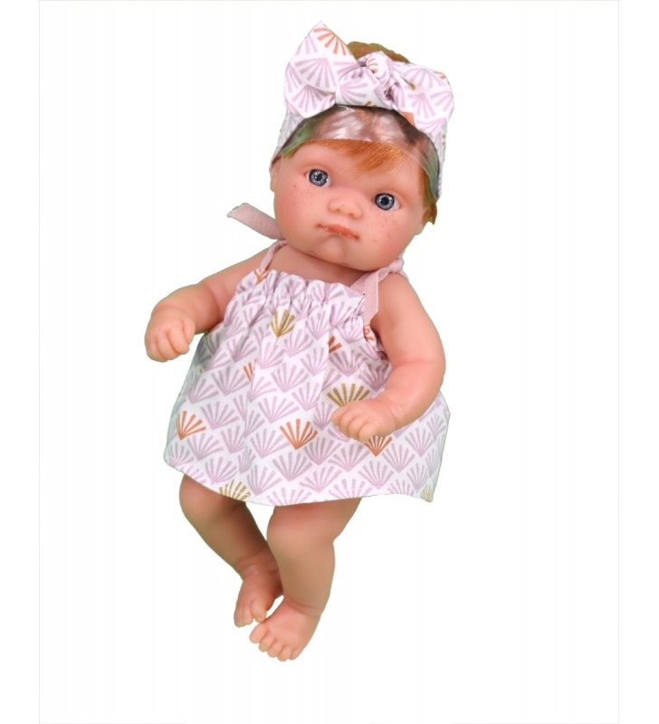 Lalka rudowłosa Mufly 21 cm w sukience Antonio Juan 85313_10