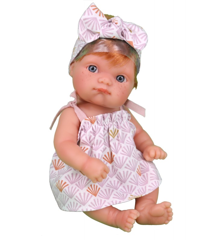 Lalka rudowłosa Mufly 21 cm w sukience Antonio Juan 85313_10