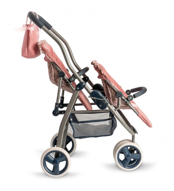 Wózek spacerówka podwójna dla lalek Martina Asi 3712015