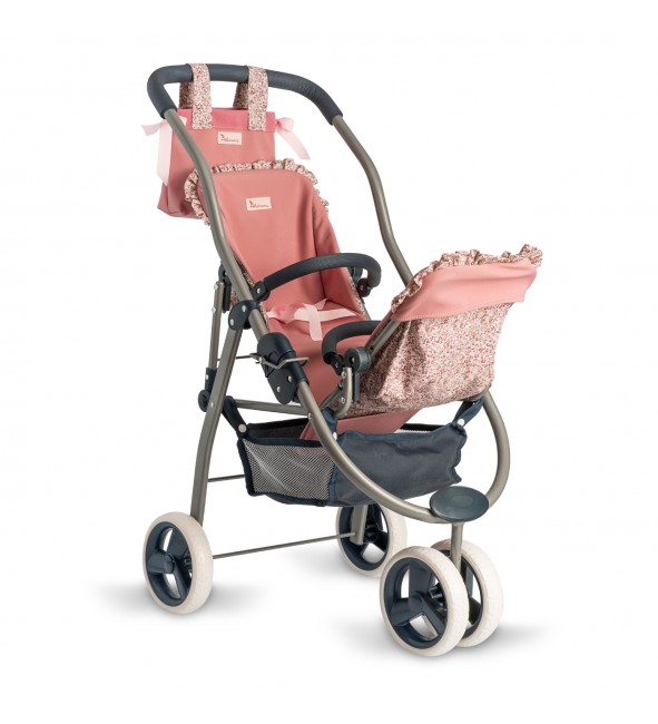 Wózek spacerówka podwójna dla lalek Martina Asi 3712015