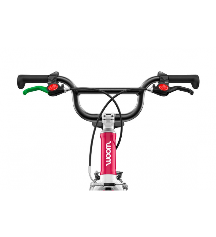 Rower dziecięcy woom 3 GO - Różowy - 16 calowy