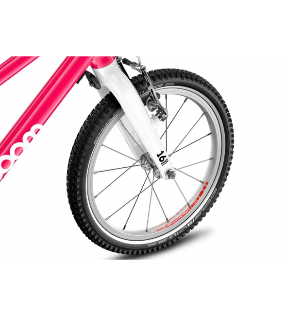 Rower dziecięcy woom 3 GO - Różowy - 16 calowy