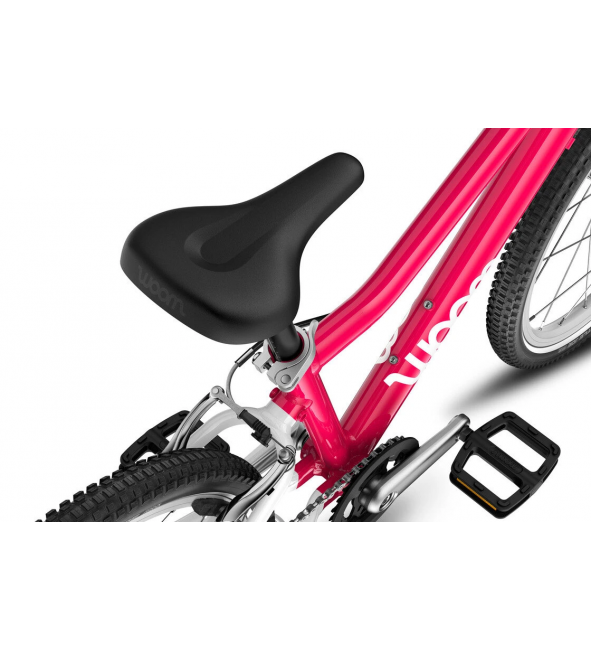 Rower dziecięcy woom 4 GO - Różowy - 20 calowy - z przerzutkami