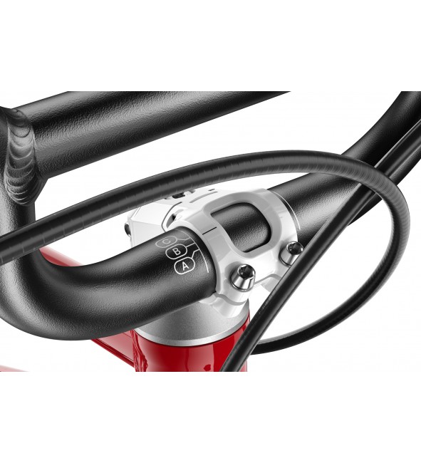 Rower dziecięcy woom 3 GO AUTOMAGIC - Czerwony - 16 calowy - z przerzutkami