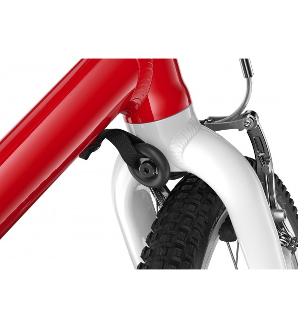 Rower dziecięcy woom 3 GO AUTOMAGIC - Czerwony - 16 calowy - z przerzutkami