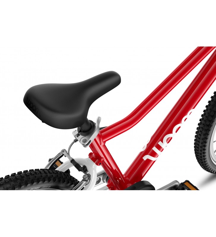 Rower dziecięcy woom 3 GO AUTOMAGIC - Czerwony - 16 calowy - z przerzutkami