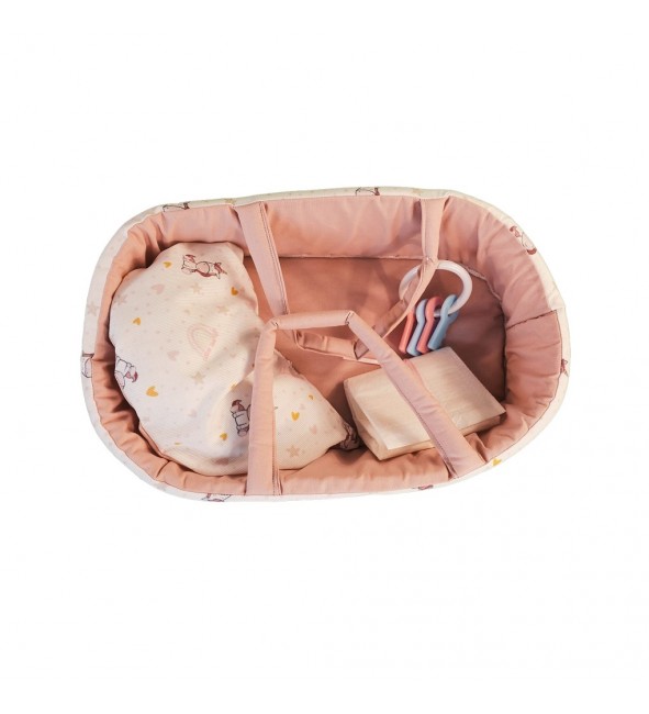 Nosidło dla lalki z poduszką i akcesoriami Antonio Juan 92322