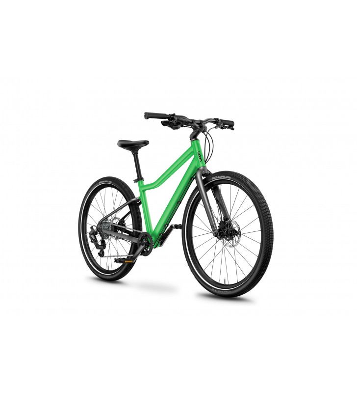 Rower dziecięcy woom EXPLORE 5 - Zielony - 24 calowy - z przerzutkami