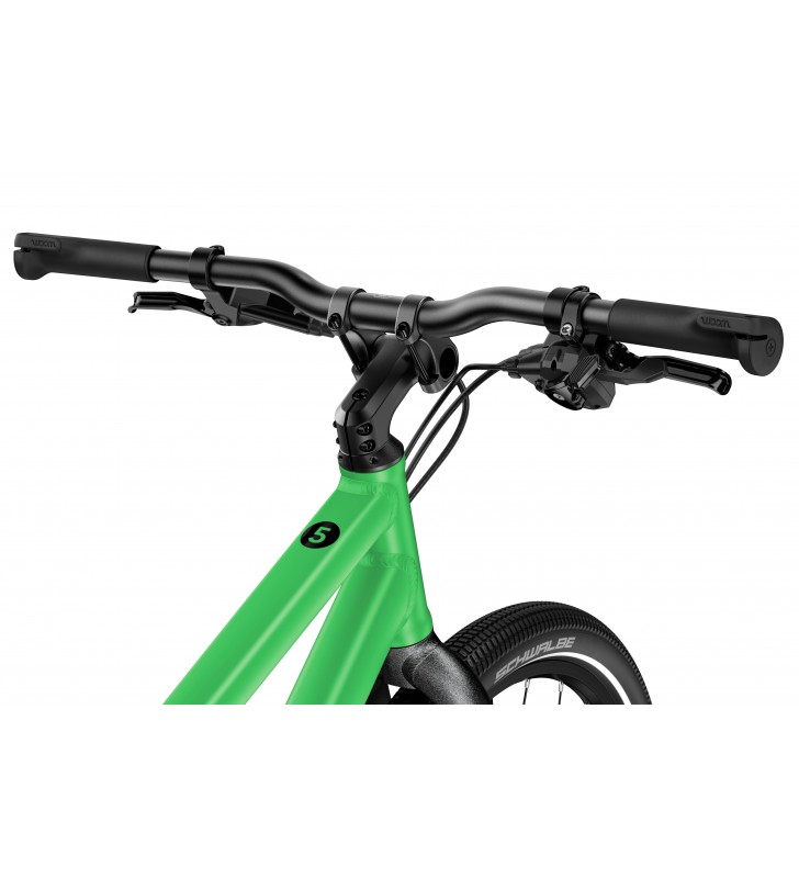 Rower dziecięcy woom EXPLORE 5 - Zielony - 24 calowy - z przerzutkami