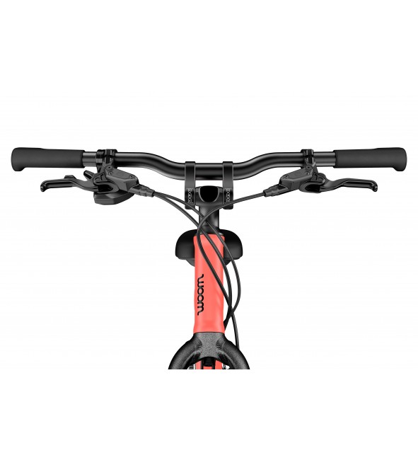 Rower dziecięcy woom EXPLORE 5 - neon coral - 24 calowy - z przerzutkami