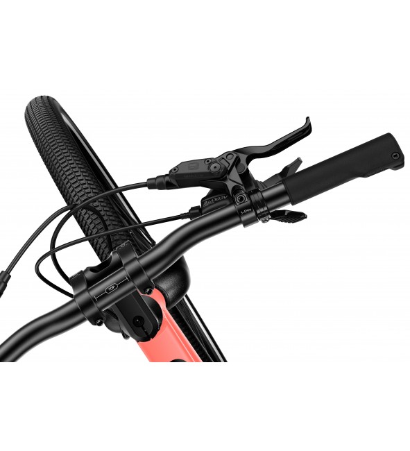 Rower dziecięcy woom EXPLORE 5 - neon coral - 24 calowy - z przerzutkami