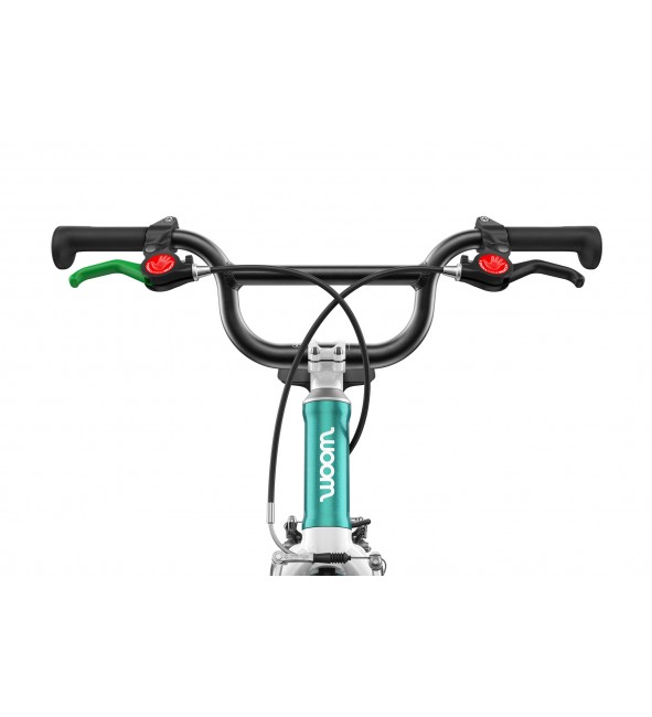 Rower dziecięcy woom 3 GO - Turkusowy - 16 calowy