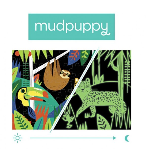 Puzzle świecące w ciemności Mudpuppy 47465 - 100 elementów
