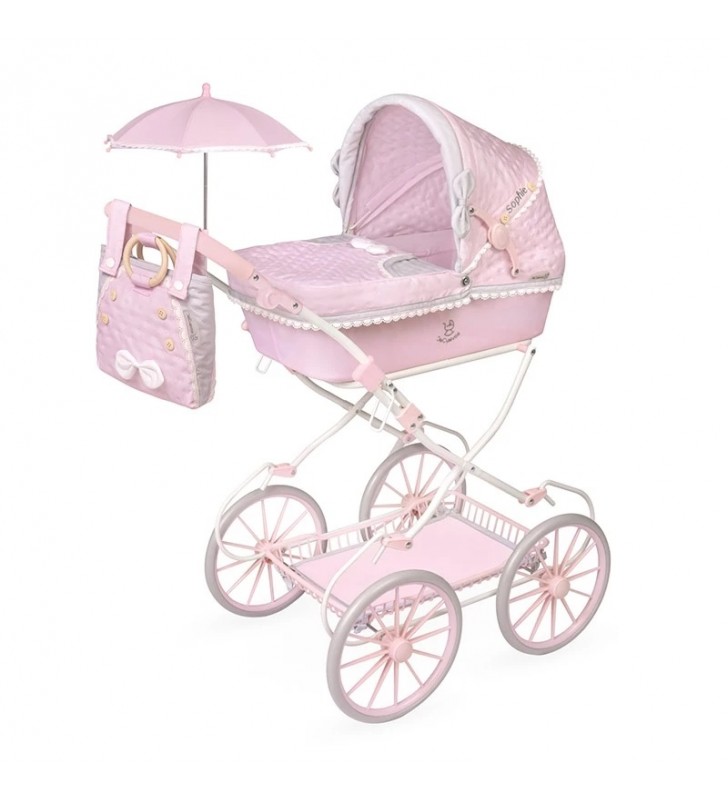 Składany wózek dla lalek Sophie z parasolką DeCuevas Toys 81075