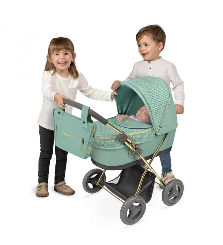 Wózek dla lalek Capriccio z parasolką DeCuevas 85073