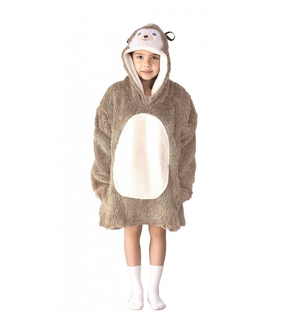Bluza koc Oversize dla dzieci Jeż Cozy Noxxiez CH329
