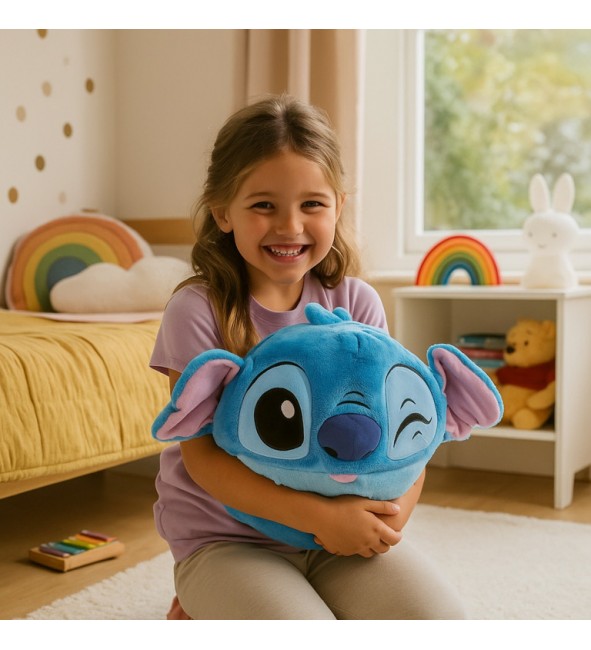 Stitch Poduszka i pluszowy ogrzewacz do dłoni Cozy Noxxiez HW776