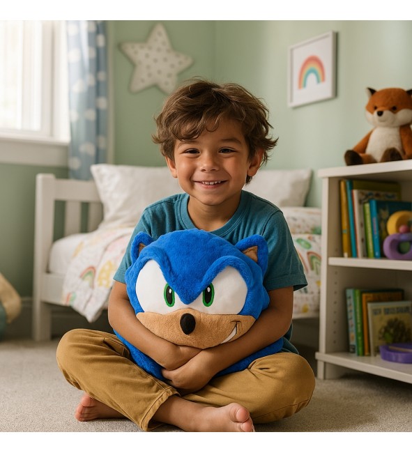 Sonic Poduszka i pluszowy ogrzewacz do dłoni Cozy Noxxiez HW774