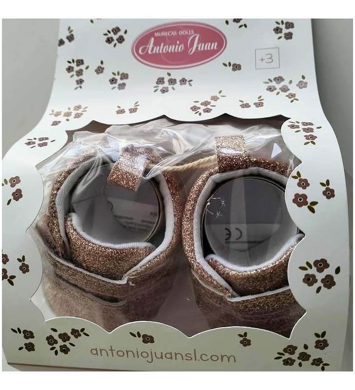 Brokatowe trampki dla lalek 42cm od Antonio Juan 92004_14