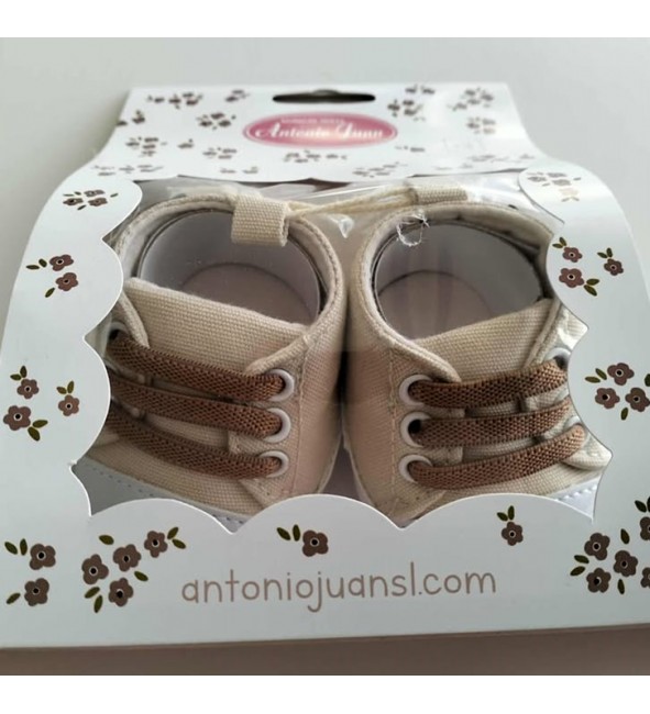 Beżowe trampki dla lalki Antonio Juan 92004_15