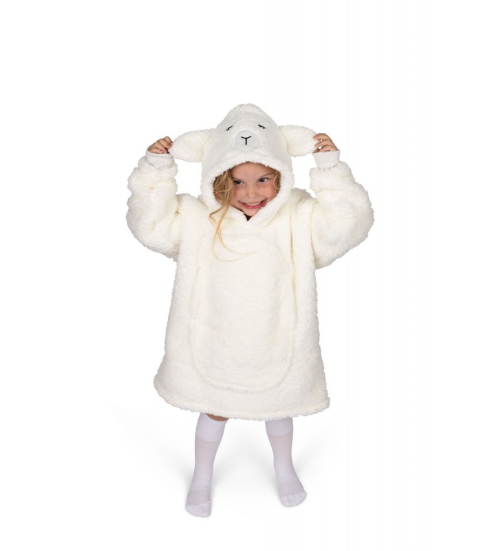 Bluza koc Oversize dla dziecka Owieczka Cozy Noxxiez CH330