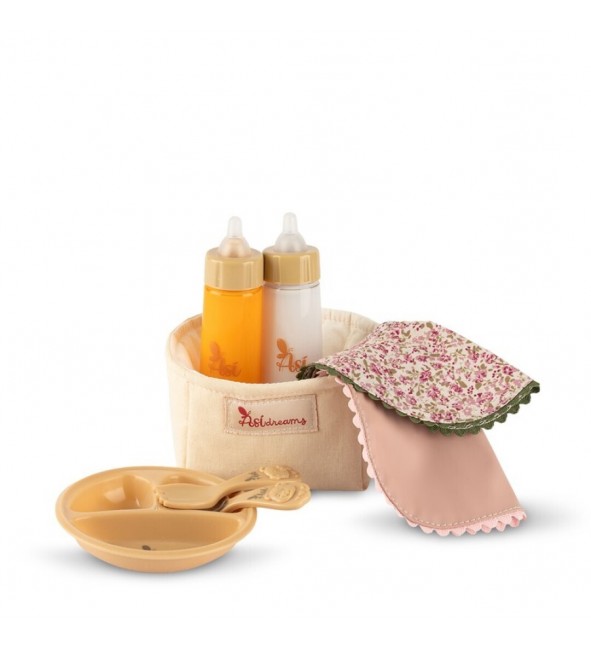 Zestaw akcesoriów do karmienia dla lalki z kolekcji Martina Asi 3712018