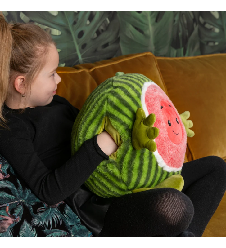 Arbuz Poduszka i pluszowy ogrzewacz do dłoni Cozy Noxxiez HW753