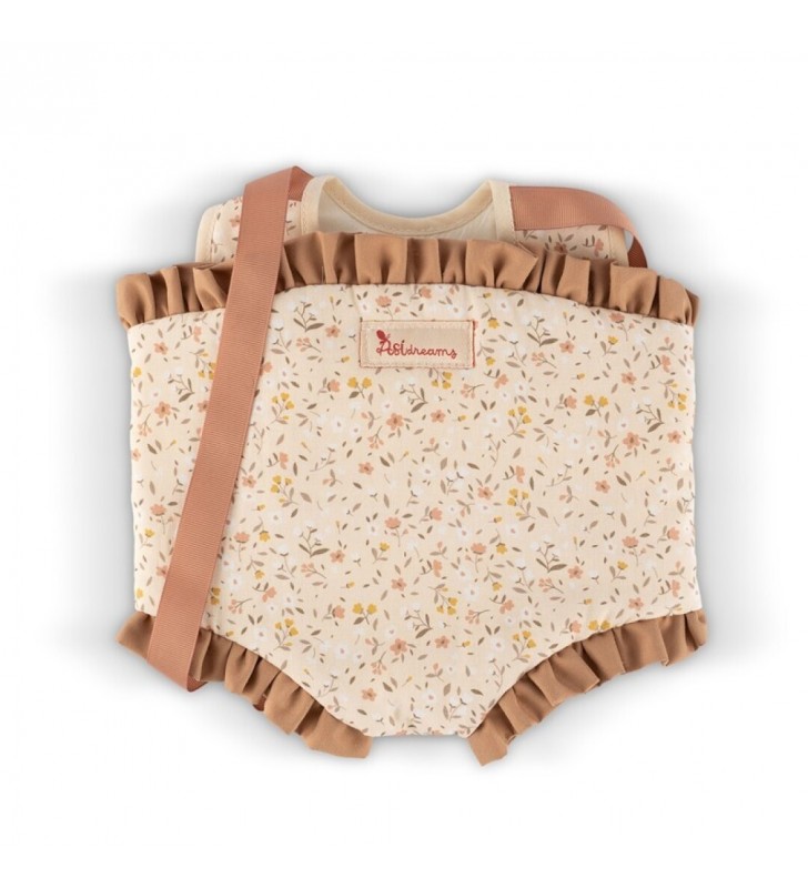 Nosidełko Teresa dla lalki do 46 cm beżowe Asi 3712205