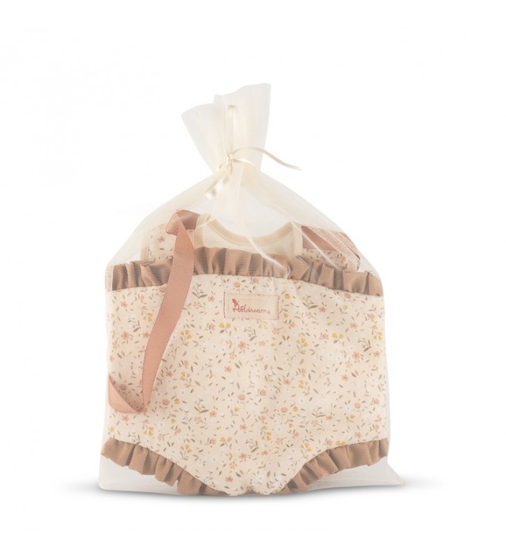 Nosidełko Teresa dla lalki do 46 cm beżowe Asi 3712205