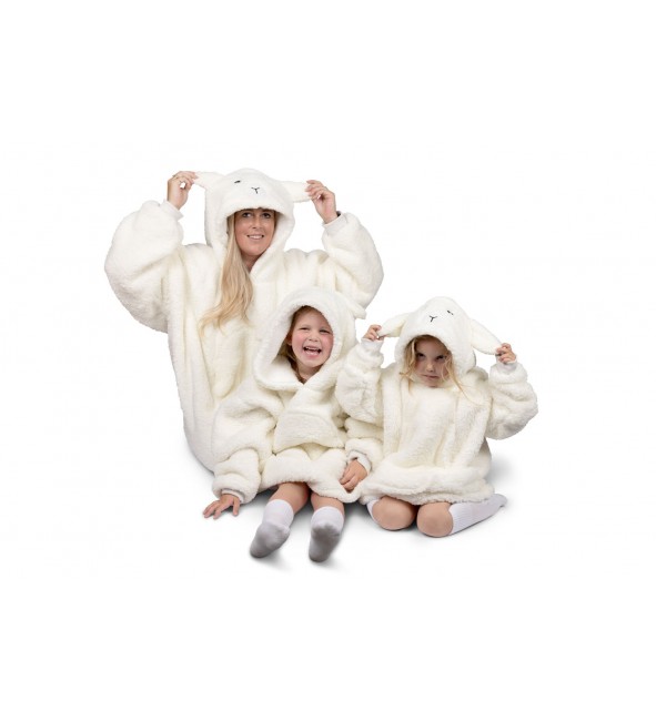 Bluza koc Oversize dla dziecka Owieczka Cozy Noxxiez CH330
