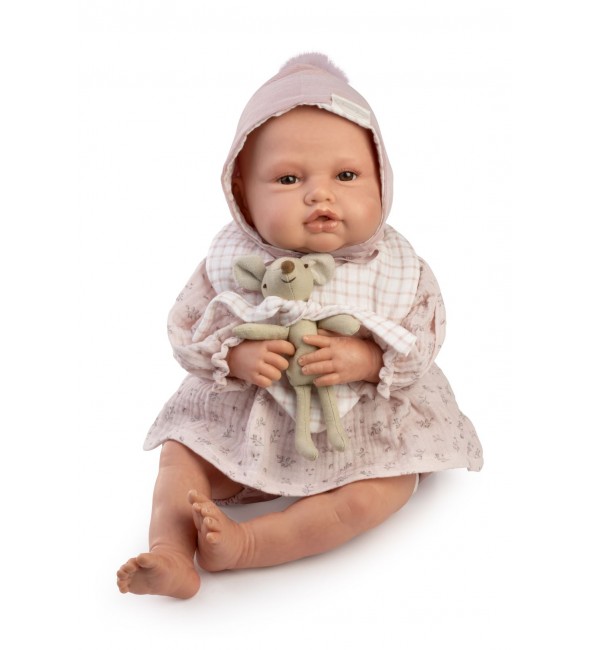 Lalka Reborn_Baby_Love z maskotką Antonio Juan 82404