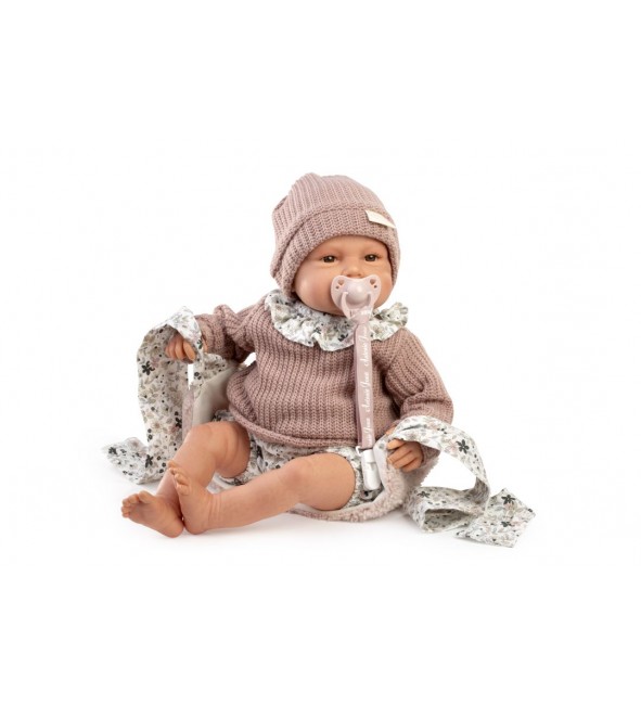 Lalka Reborn_Baby_Love z nosidłem Antonio Juan 82403