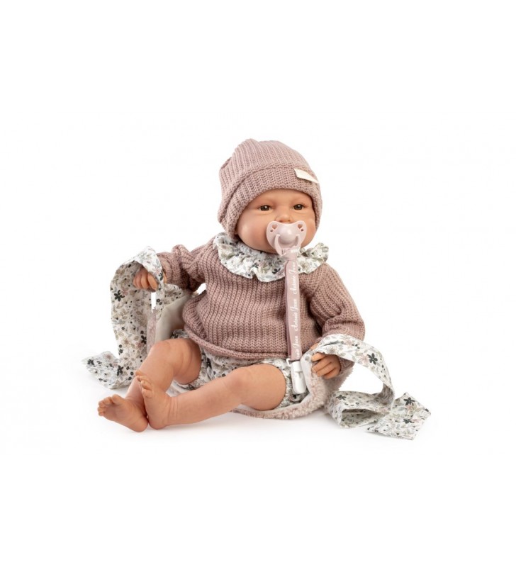 Lalka Reborn_Baby_Love z nosidłem Antonio Juan 82403