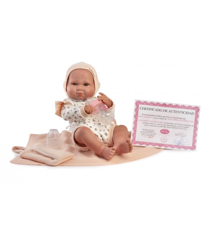 Lalka Luca Sweet Reborn z kocykiem i butelką Antonio Juan 80330