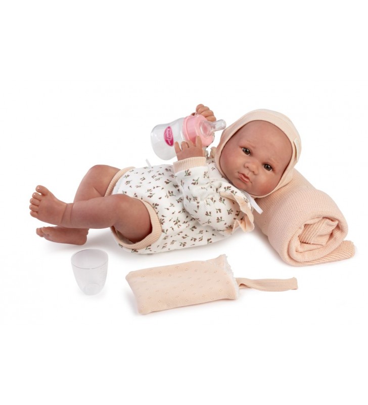 Lalka Luca Sweet Reborn z kocykiem i butelką Antonio Juan 80330