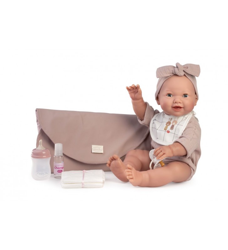 Lalka hiszpańska Mia 42cm siusiająca z przewijakiem Antonio Juan 50166
