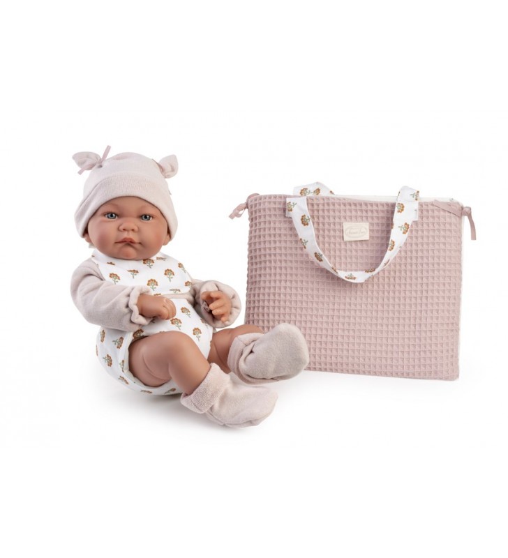 Lalka Hiszpańska Nica 42cm z przewijakiem i torebką Antonio Juan 50431
