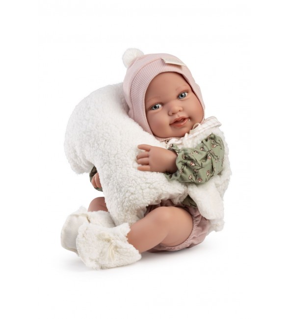 Lalka Pipa w kamizelce z poduszką Antonio Juan 50430