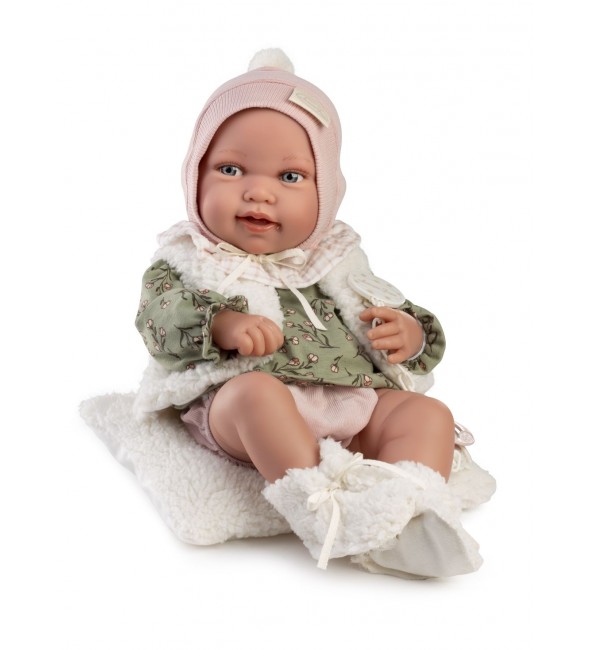 Lalka Pipa w kamizelce z poduszką Antonio Juan 50430