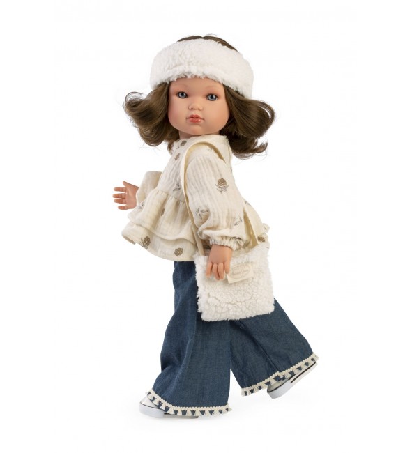 Lalka hiszpańska Bella 45cm Indie z torebką Antonio Juan 28332