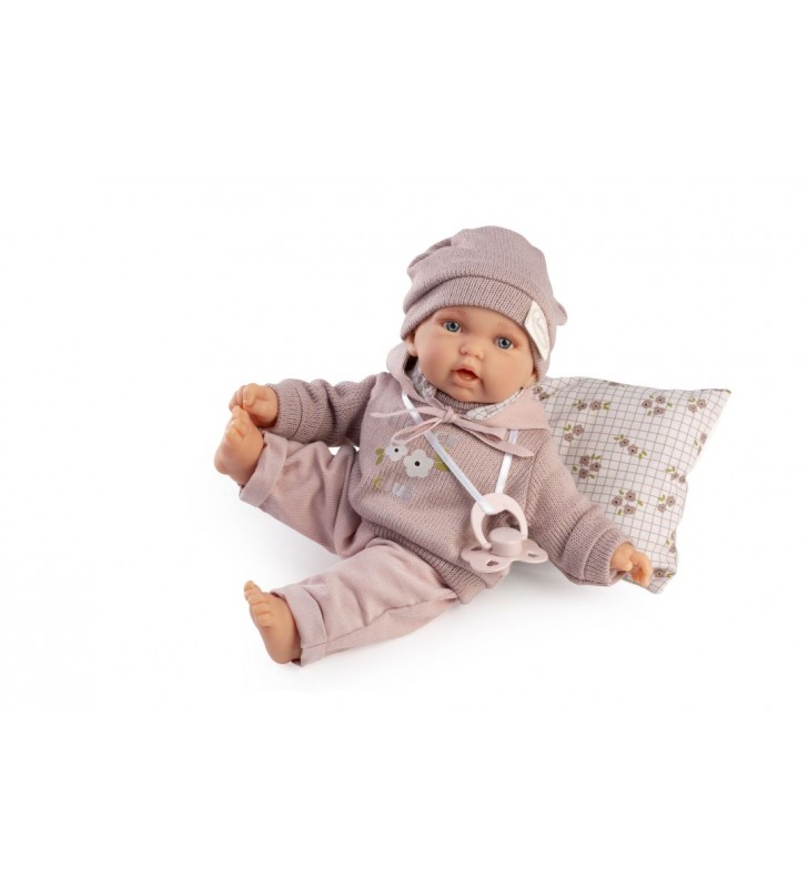 Lalka Petit z poduszką 27 cm Antonio Juan 12444