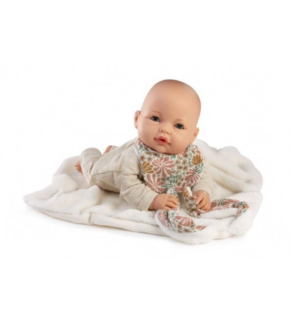 Lalka Bimba płacząca z kocykiem królik Antonio Juan 14366