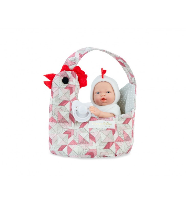 Lalka Mini Golosinas 21cm z nosidłem kogutkiem Marina & Pau 226