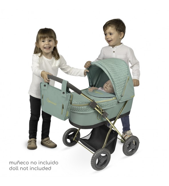 Wózek dla lalek Capriccio z parasolką DeCuevas 85073