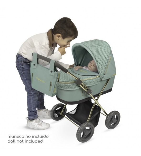 Wózek dla lalek Capriccio z parasolką DeCuevas 85073