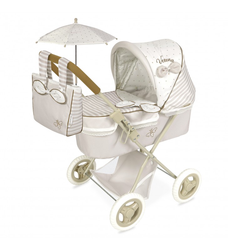 Wózek dla lalek Verona z parasolką DeCuevas Toys 85078