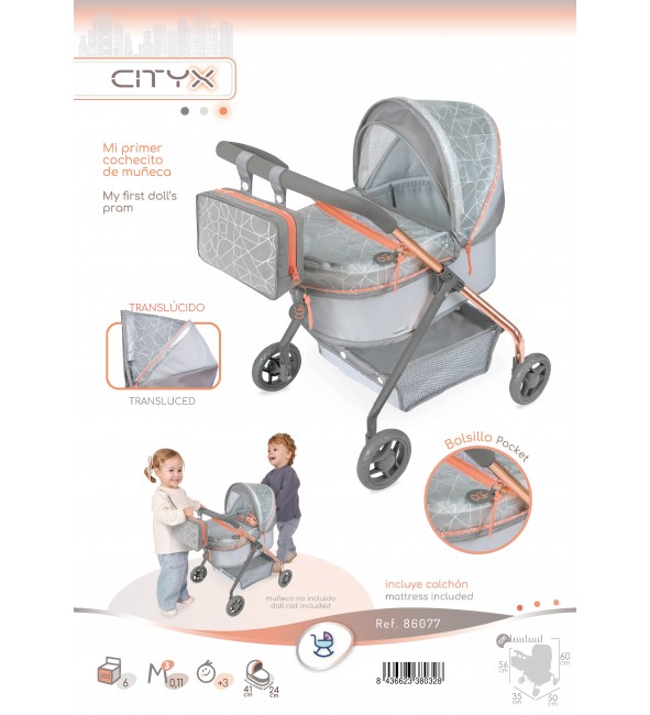 Wózek dla lalek My First Car Cytix DeCuevas Toys 86077