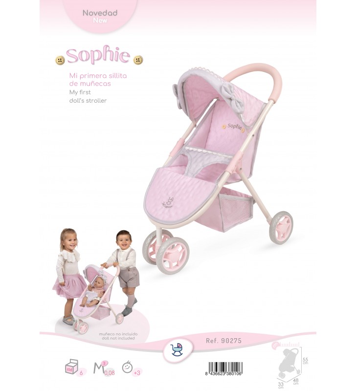 Spacerówka dla lalek Sophie DeCuevas Toys 90275