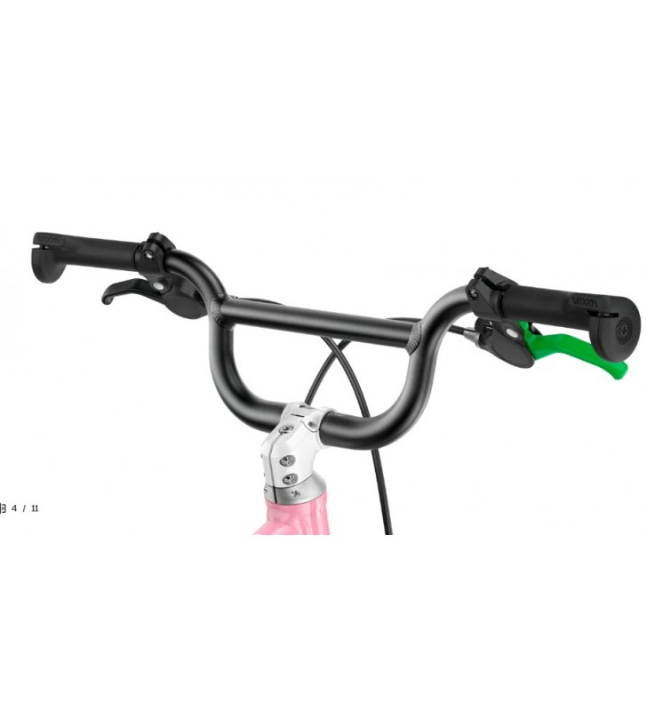 Rower dziecięcy woom 2 GO - Powder Pink - 14 calowy